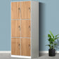 Armoire de rangement en bois fabriqué armoire intérieure contemporaine avec porte à charnière