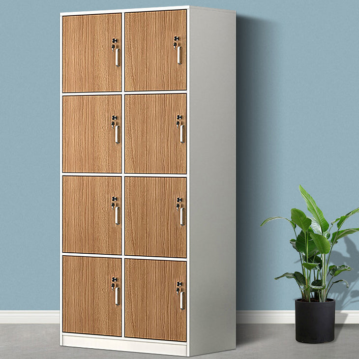 Armoire de rangement en bois fabriqué armoire intérieure contemporaine avec porte à charnière
