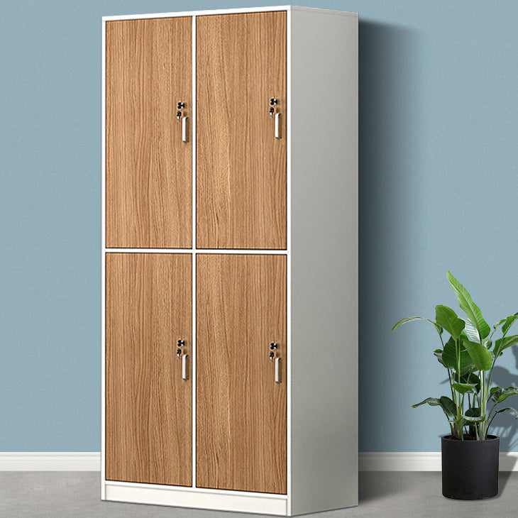 Armoire de rangement en bois fabriqué armoire intérieure contemporaine avec porte à charnière