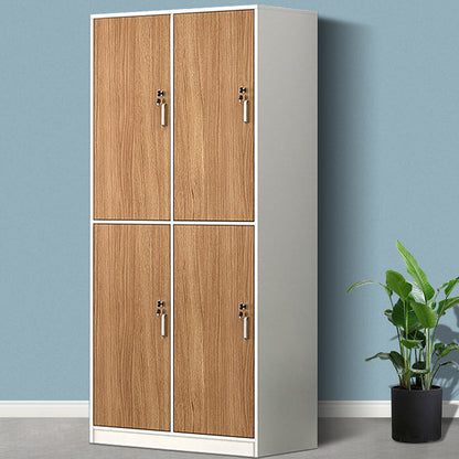 Armoire de rangement en bois fabriqué armoire intérieure contemporaine avec porte à charnière