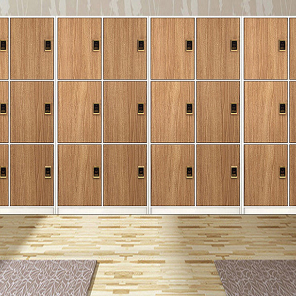 Armoire de rangement en bois fabriqué armoire intérieure contemporaine avec porte à charnière