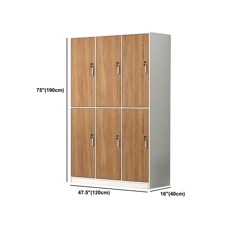 Armoire de rangement en bois fabriqué armoire intérieure contemporaine avec porte à charnière