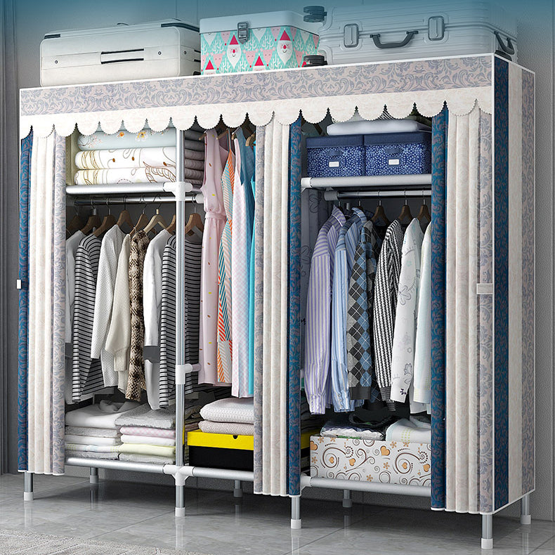 Armadio moderno per la casa in stile armadio in acciaio armadio del guardaroba