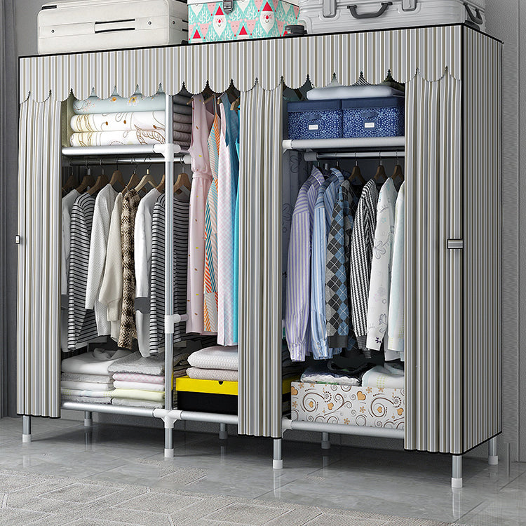 Armadio moderno per la casa in stile armadio in acciaio armadio del guardaroba