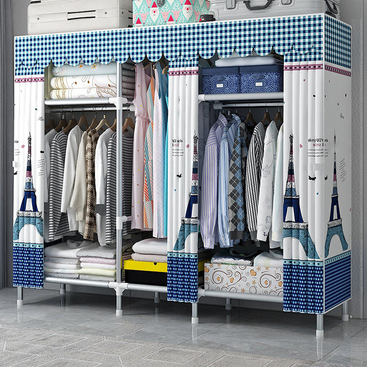 Armadio moderno per la casa in stile armadio in acciaio armadio del guardaroba