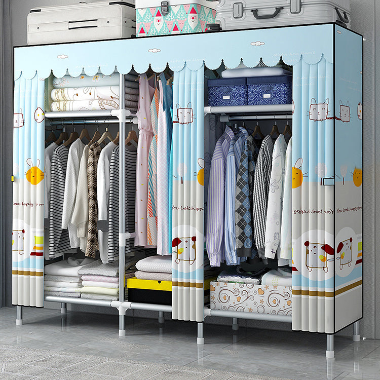 Armadio moderno per la casa in stile armadio in acciaio armadio del guardaroba