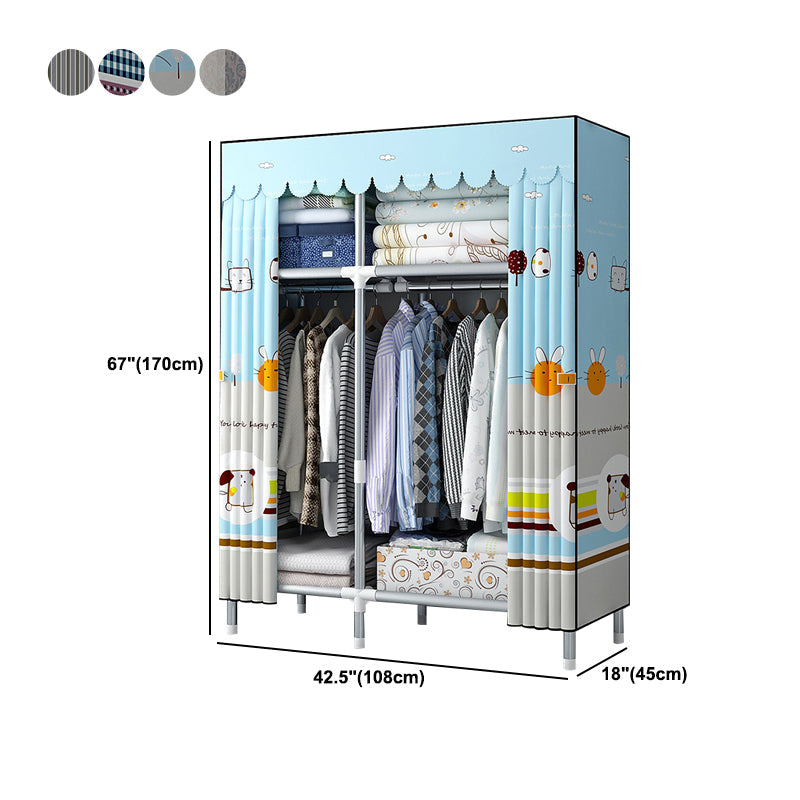 Armadio moderno per la casa in stile armadio in acciaio armadio del guardaroba