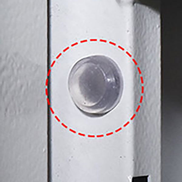 Metal Wardrobe Cabinet Contemporary Hinged Wardrobe Closet for Home Clearhalo 'Armoires & Wardrobes' 'armoires_wardrobes' 'Bedroom Furniture' 'furn' 'furn_armoires_wardrobes' 'Furniture' 5633414