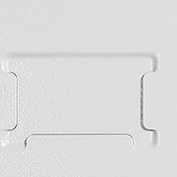 Metal Wardrobe Cabinet Contemporary Hinged Wardrobe Closet for Home Clearhalo 'Armoires & Wardrobes' 'armoires_wardrobes' 'Bedroom Furniture' 'furn' 'furn_armoires_wardrobes' 'Furniture' 5633417