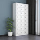 Metal Wardrobe Cabinet Contemporary Hinged Wardrobe Closet for Home Clearhalo 'Armoires & Wardrobes' 'armoires_wardrobes' 'Bedroom Furniture' 'furn' 'furn_armoires_wardrobes' 'Furniture' 5633432