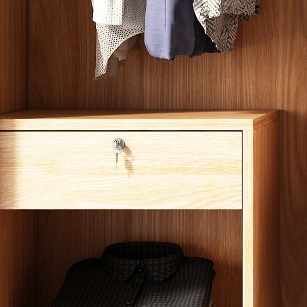 Heldere glazen deur opbergkast moderne schuifdeur garderobe voor thuis