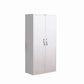 Hinged Metal Wardrobe Armoire Contemporary Grey Wardrobe Cabinet Clearhalo 'Armoires & Wardrobes' 'armoires_wardrobes' 'Bedroom Furniture' 'furn' 'furn_armoires_wardrobes' 'Furniture' 5633469