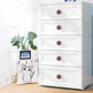 Contemporary Style Non-Hanging Armoire Plastic Home Storage Cabinet Clearhalo 'Armoires & Wardrobes' 'armoires_wardrobes' 'Bedroom Furniture' 'furn' 'furn_armoires_wardrobes' 'Furniture' 5633542