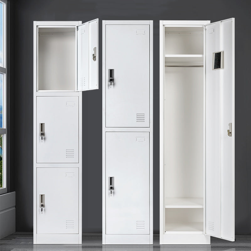 Contemporary Hinged Wardrobe Closet Metal Wardrobe Cabinet for Home