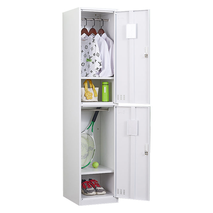 Contemporary Hinged Wardrobe Closet Metal Wardrobe Cabinet for Home
