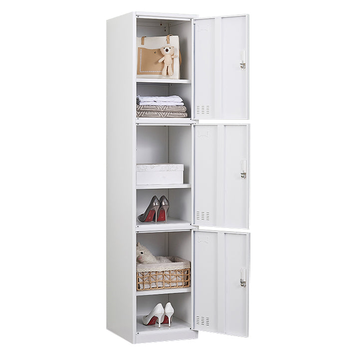 Contemporary Hinged Wardrobe Closet Metal Wardrobe Cabinet for Home