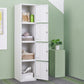 Contemporary Hinged Wardrobe Closet Metal Wardrobe Cabinet for Home