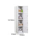 Contemporary Hinged Wardrobe Closet Metal Wardrobe Cabinet for Home