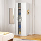 Modern Style Wardrobe Armoire Steel Home Wardrobe with Shelves