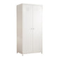 Modern Style Wardrobe Armoire Steel Home Wardrobe with Shelves