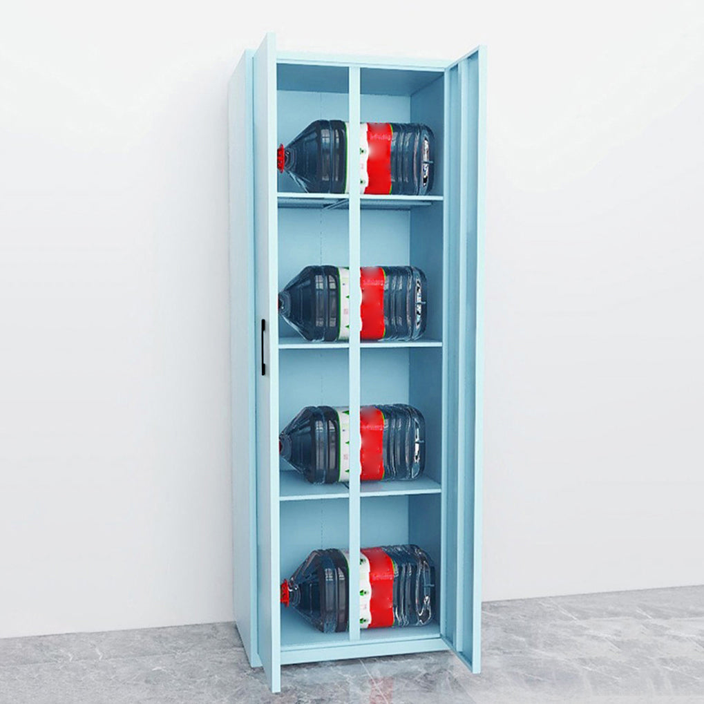 Modern Style Wardrobe Armoire Steel Home Wardrobe with Shelves