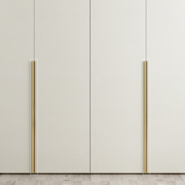 Armadio in legno ingegnerizzato Armata moderno guardaroba bianco per camera da letto