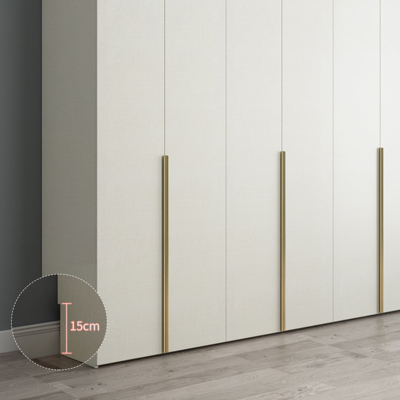 Armadio in legno ingegnerizzato Armata moderno guardaroba bianco per camera da letto