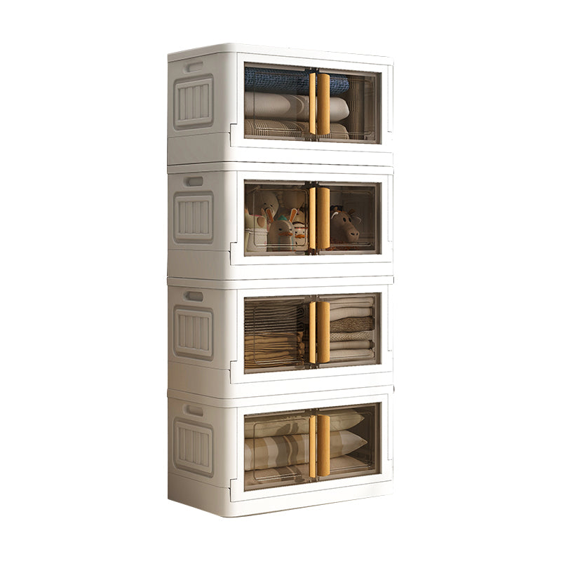 Mobile contemporaneo per armadietto di plastica incernierato