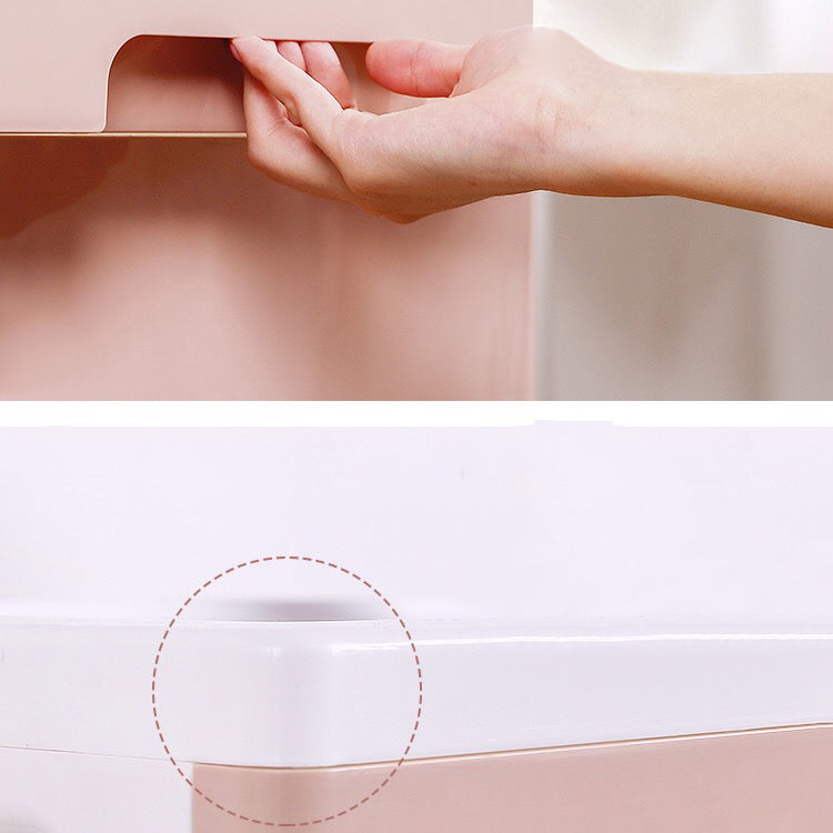 Hedendaagse plastic opbergkast met lade niet-hangende paure