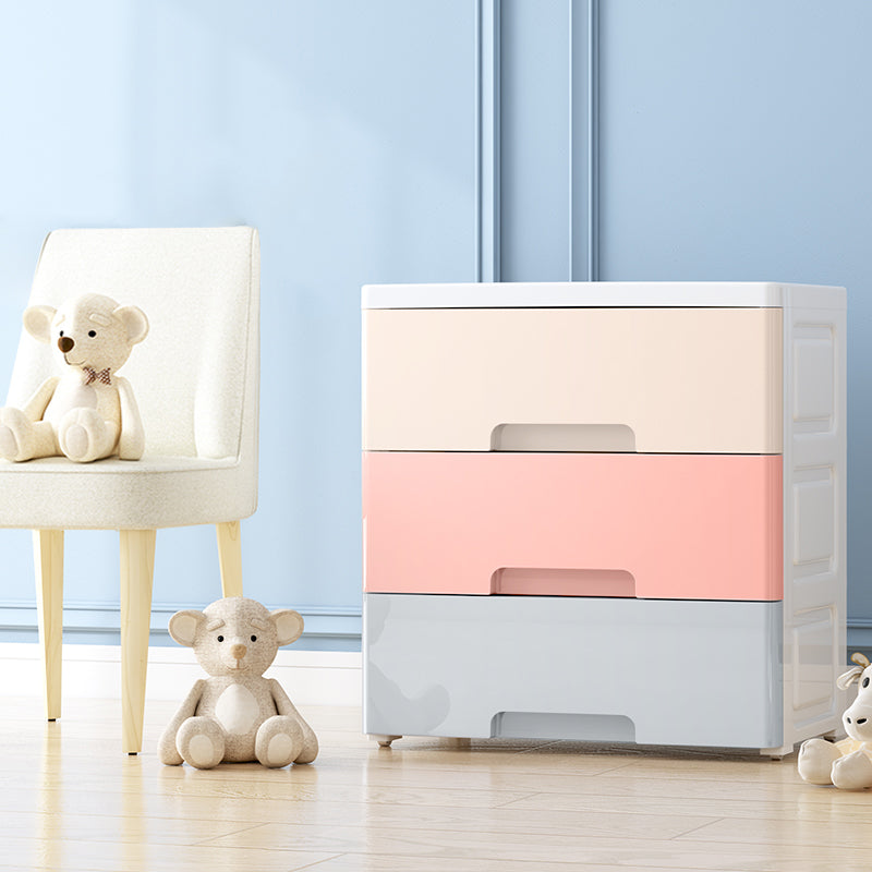 Hedendaagse plastic opbergkast met lade niet-hangende paure