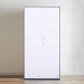 Metal Hinged Wardrobe Cabinet Contemporary Wardrobe Armoire for Home