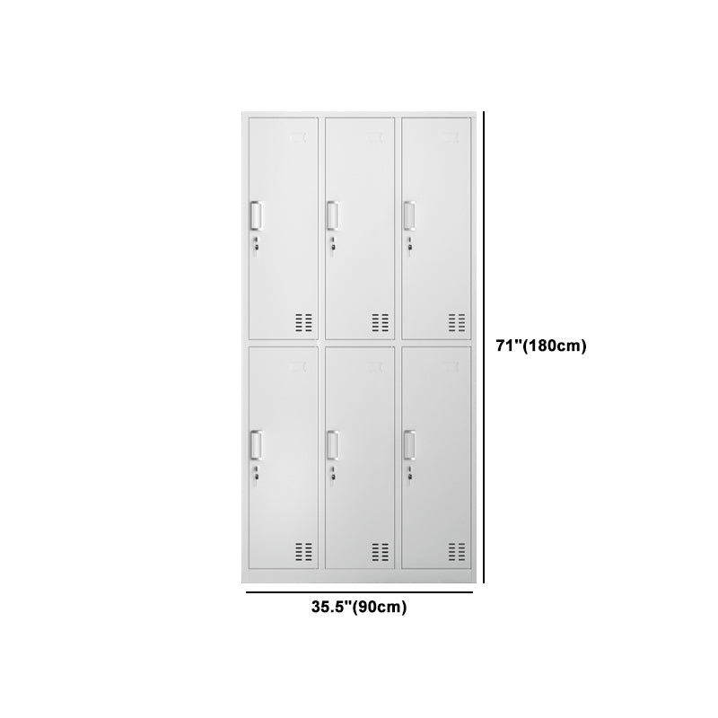 Metal Hinged Wardrobe Cabinet Contemporary Wardrobe Armoire for Home