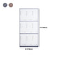 Metal Hinged Wardrobe Cabinet Contemporary Wardrobe Armoire for Home