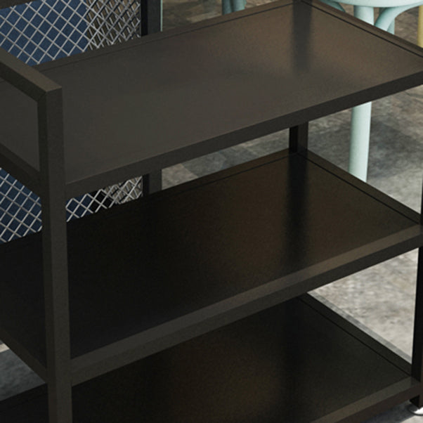 25.59"H Modern Portable Prep Table Metal Prep Table for Home Use Clearhalo 'furn' 'furn_kitchen_islands_carts' 'Furniture' 'Kitchen & Dining Furniture' 'Kitchen Islands & Carts' 'kitchen_islands_carts' 5633903