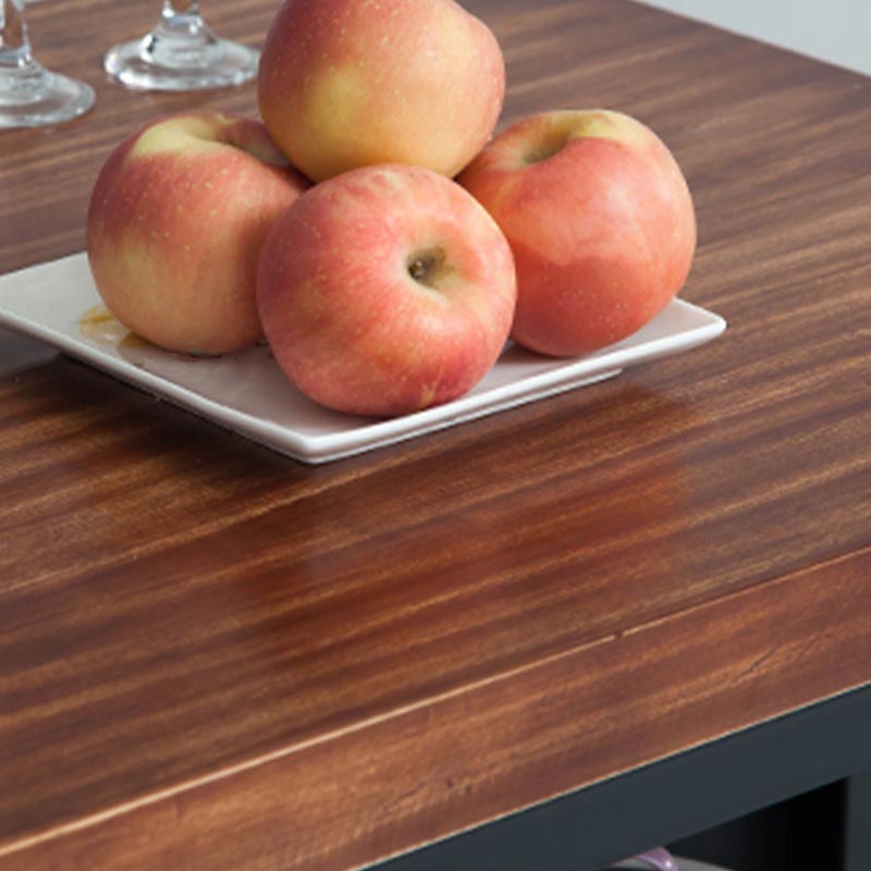 Industrial Stationary Kitchen Island table Metal Rectangular Kitchen Island Cart Clearhalo 'furn' 'furn_kitchen_islands_carts' 'Furniture' 'Kitchen & Dining Furniture' 'Kitchen Islands & Carts' 'kitchen_islands_carts' 5634005