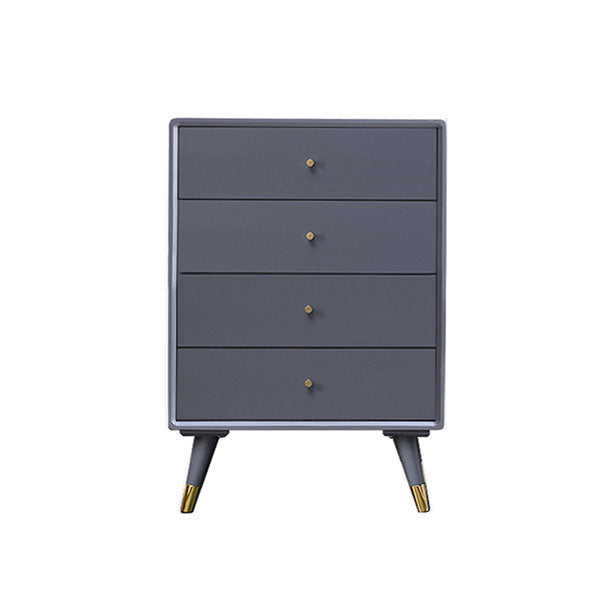 Vertikale Holzkiste moderne Schlafzimmerlagerstruhe mit 4/5 Schubladen