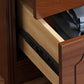 Horizontal Rubber Wood Double Dresser Modern Bedroom Storage Chest with 6 / 9 Drawers Clearhalo 'Bedroom Furniture' 'Dressers & Chests' 'dressers_chests' 'furn' 'furn_dressers_chests' 'Furniture' 5634104