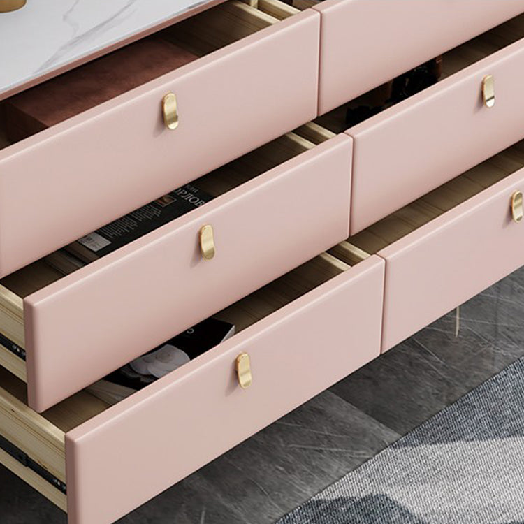 Baúl de lencería de madera vertical con 5 cajones, baúl de almacenamiento moderno para dormitorio