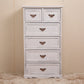 Traditional Solid Wood Lingerie Chest Vertical Storage Chest Dresser with Drawers Clearhalo 'Bedroom Furniture' 'Dressers & Chests' 'dressers_chests' 'furn' 'furn_dressers_chests' 'Furniture' 5634323