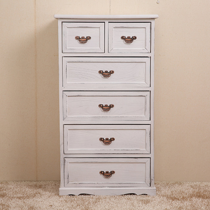Traditional Solid Wood Lingerie Chest Vertical Storage Chest Dresser with Drawers Clearhalo 'Bedroom Furniture' 'Dressers & Chests' 'dressers_chests' 'furn' 'furn_dressers_chests' 'Furniture' 5634323