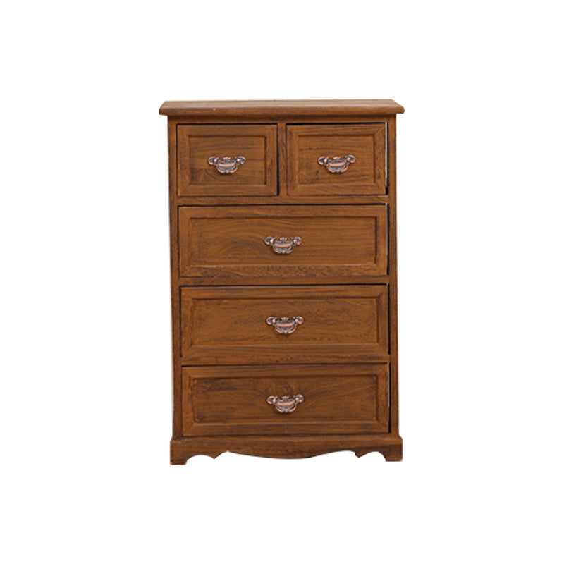 Traditional Solid Wood Lingerie Chest Vertical Storage Chest Dresser with Drawers Clearhalo 'Bedroom Furniture' 'Dressers & Chests' 'dressers_chests' 'furn' 'furn_dressers_chests' 'Furniture' 5634329
