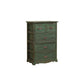 Traditional Solid Wood Lingerie Chest Vertical Storage Chest Dresser with Drawers Green 5 Clearhalo 'Bedroom Furniture' 'Dressers & Chests' 'dressers_chests' 'furn' 'furn_dressers_chests' 'Furniture' 5634331