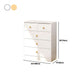 Modern Artificial Wood Lingerie Chest Vertical Storage Chest Dresser with Drawers