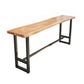 Modern 1/9 Pieces Bar Table Set Rectangle Wood Counter Table with High Stools Clearhalo 'Bar Furniture' 'furn' 'furn_home_bar_bar_sets' 'Furniture' 'Home Bars & Bar Sets' 'home_bar_bar_sets' 'Kitchen & Dining Furniture' 5634396