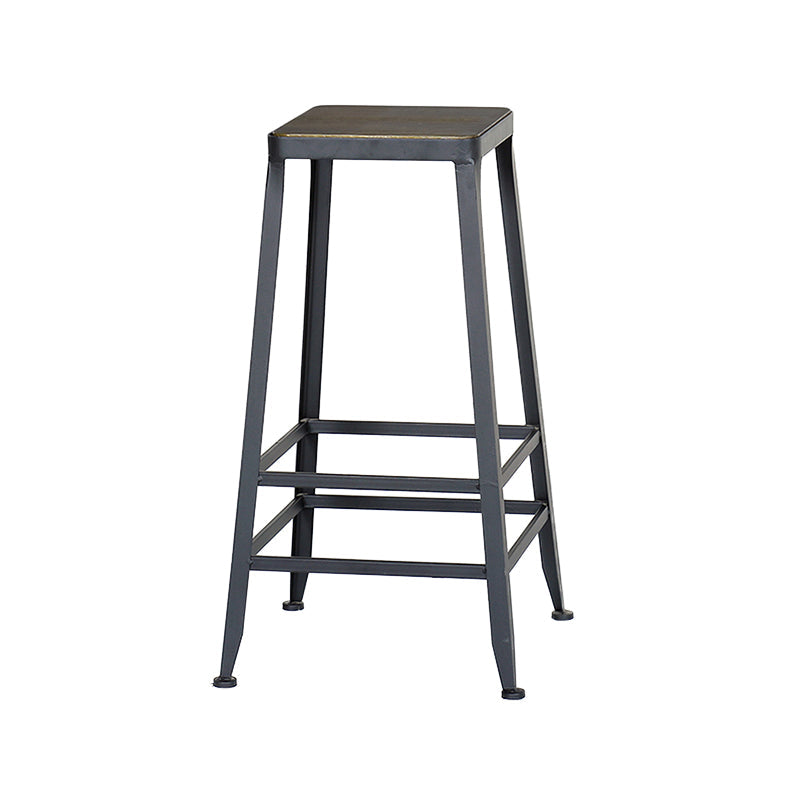 Mesa de mesa de barra de 1/6/11 de piezas industrial con taburetes con heces