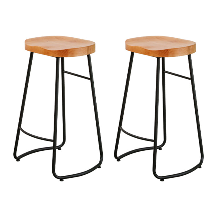 Ensemble de bar moderne 1/2/5 pièces Table de bar en bois massif avec repose-pieds tabourets de bar