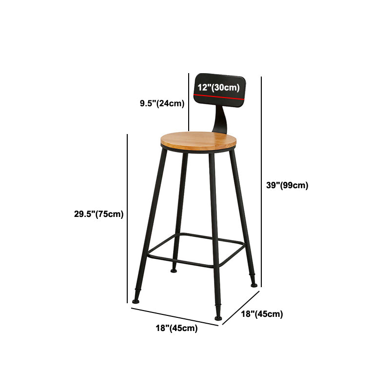 Ensemble de bar moderne 1/2/5 pièces Table de bar en bois massif avec repose-pieds tabourets de bar