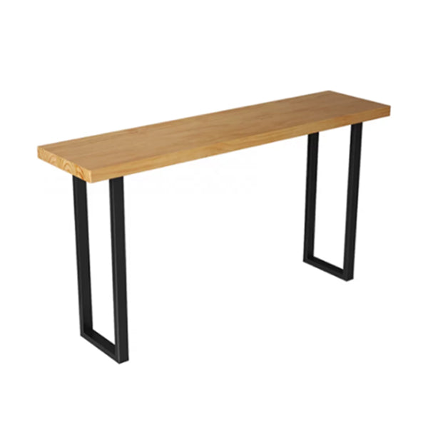 Juego de mesa de Bar moderno de 1/7 piezas, mesa de mostrador rectangular de madera con taburetes