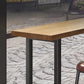 Juego de mesa de Bar moderno de 1/7 piezas, mesa de mostrador rectangular de madera con taburetes