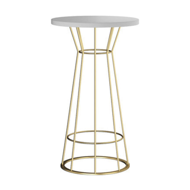 Sgabello da bar rotondo moderno e set da tavolo 1/2/3 pezzi set di pub in metallo e legno